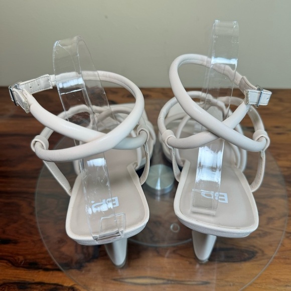 BP. Nordstrom Ashlyn Square Toe Strappy Sandal - Beige - Picture 9 of 16